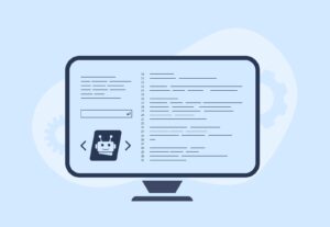 Una imagen de la pantalla de una computadora con un código.